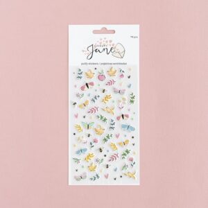 Set de pegatinas puffy «Siempre Jane» by Sami Garra