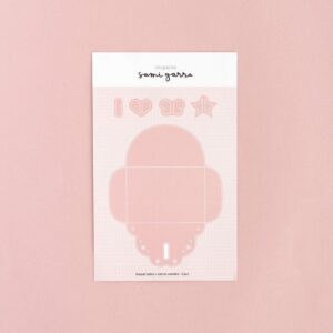 Set de troqueles SOBRE + 3 CIERRES «Siempre Jane» by Sami Garra