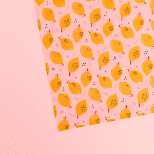 Acetato LEMON 12"x12" «Oh Happy Day»