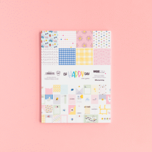 Bloc A5 de tarjetas y papeles «Oh Happy Day» by Sami Garra