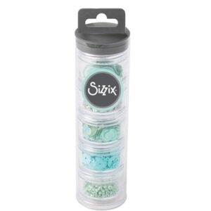 Pack de lentejuelas y cuentas Mint Julep de Sizzix