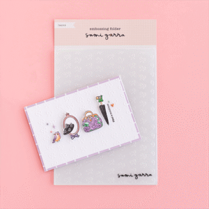 Carpeta de embossing 6" x 8" LAZOS «Mary» by Sami Garra