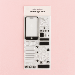 Set de sellos MI TELÉFONO MÓVIL «TKM» by Sami Garra