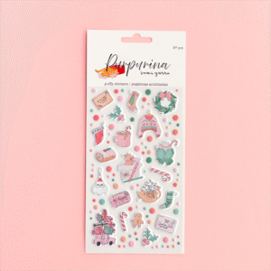 Set de pegatinas puffy ILUSTRACIONES «Purpurina»