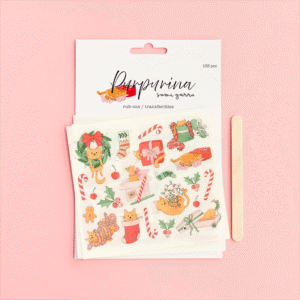Set de rub-ons transferibles «Purpurina»