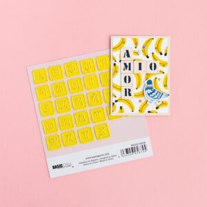 Set de troquelado ALFABETO SCRABBLE «Sobremesa»